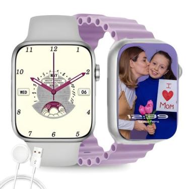 Imagem de Smartwatch Relógio Inteligente W29s Feminino Chat GPT Original C/Pulse