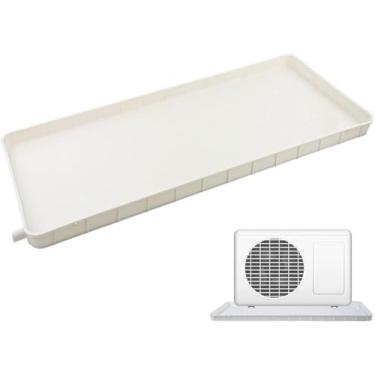 Imagem de Bandeja De água Do Condicionador De Ar Bandeja De água Coletor De água Pp5 Material Bandeja De Gotejamento De Condensado Com Tubo De Drenagem Para Sistemas De Bomba De Calor De, 3-5P-4M