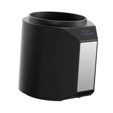 Imagem de Bothyi Copo dosador de café expresso com balança, máquina de pesagem de especiarias para cozinha, 58 mm, dosagem e pesagem de grãos de café para