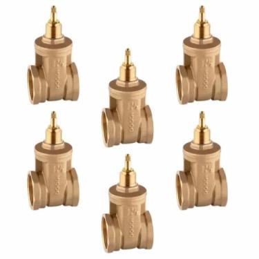 Imagem de Kit 6 - Registro de Gaveta Base 1.1/2" POL - Docol