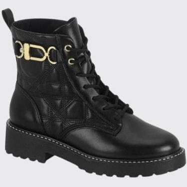 Imagem de Bota Coturno Feminino Cano Curto Conforto Tratorado Vizzano 3103.103.21665-Feminino