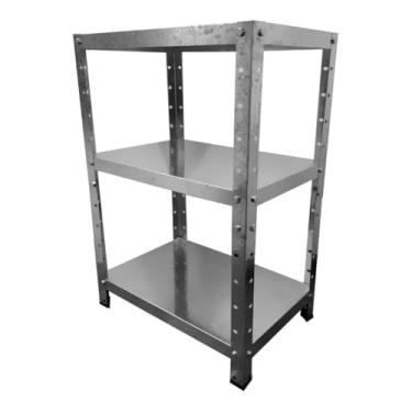 Imagem de Estante Organizadora Multiuso com Mini Estante para Livros e Livreiro de Aço - Estante para Ambientes Elegantes(Sem Pintar)