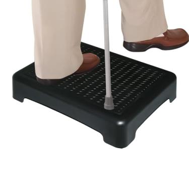 Imagem de Banco Para Pés - Banco de Apoio para Cama | Banco Antiderrapante para Idosos Crianças e Deficientes no Banho Casa Quarto Cozinha RV