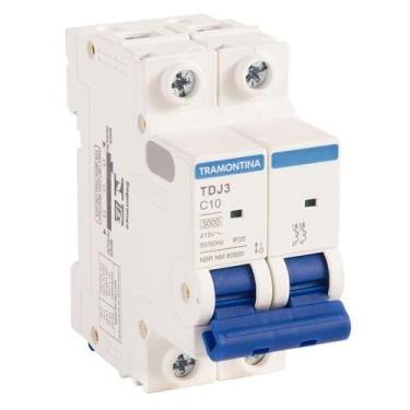 Imagem de Disjuntor Tramontina Bipolar 10A 58012/004 - 100611