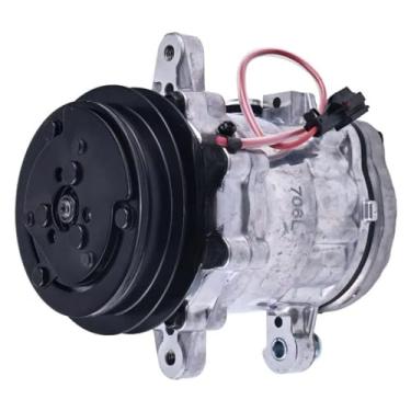 Imagem de RDLIFT-PART Compressor A/C SD7B10 12V 22F-979-3300 compatível com escavadeira Komatsu PC27MR-3 PC30MR-3 PC30MR-5 PC35MR-3 PC45MR-3 PC55MR-3 PC57-7 carregador de rodas WA50-6