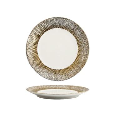 Imagem de Restaurante estilo ocidental especial casa requintada cerâmica personalizada prato de bife - prato raso de 26,7 cm