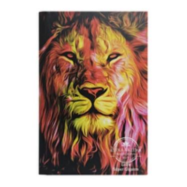 Imagem de Biblia reina-valera tradicional - RVT - letra súper gigante - león de fuego