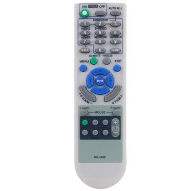 Imagem de Controle remoto de substituição RD-448E aplicável para projetor NEC NP-M300W NP-M300XS NP-VE281 NP-VE281X NP-M260W M230X M260W NP-M230X NP-M300WS M260WS M260XS P420X P3500WS X NP-P3 50W NP-P350X M300W