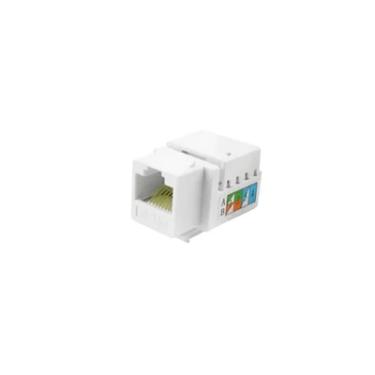 Imagem de Conector Jack Femea Rj45 Cat6 Keystone 062-9710 - Chipsce