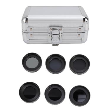 Imagem de Akozon Kit de Filtro de Densidade Neutra de Densidade Neutra de Densidade Neutra de 1,25 Polegada (6 pcs) ND2 ND4 ND8 ND16 ND32 ND64 - Filtro Ocular Telescópio Conjunto de Filtro Com