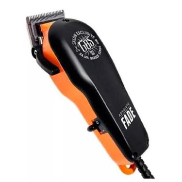 Imagem de Cortador de cabelo GA.MA Italy GBS Absolute Fade preto e laranja BECCP