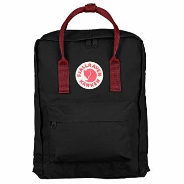 Imagem de Mochila Fjällräven Kånken Clássica Unisex-Adult, Black Ox Red