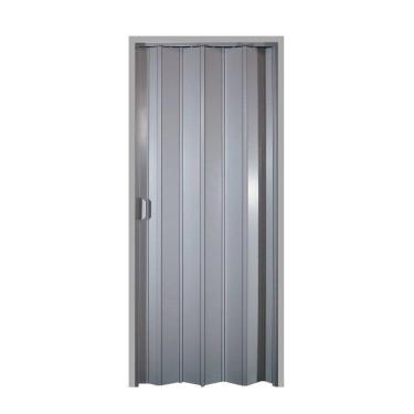 Imagem de Porta Sanfonada PVC Multilit 0,96m x 2,10m Cinza