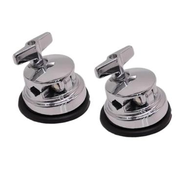 Imagem de Luwecf Suporte de perna para surdo de chão, suporte de braçadeira para base de tambor de percussão, 2 Unidades