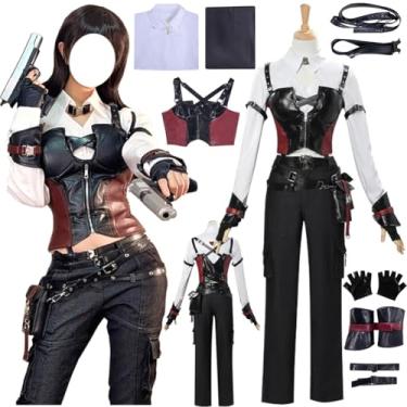 Imagem de Fantasia Game Love Fantasia Deepspace MC conjunto completo de uniforme feminino para festa adulto, Preto, G