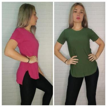 Imagem de Kit 2 camisetas vest legging tapa bumbum - MARISLOIRO, M