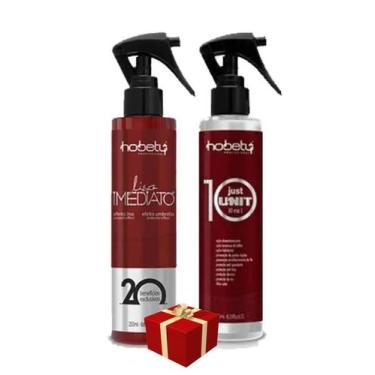 Imagem de Hobety Liso Imediato 255Ml+ Just Unit 10 Em 1 Leave-In 255Ml