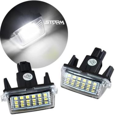 Imagem de Luz Placa Toyota Corolla 2015 A 2019 Par Lâmpada Led Branco