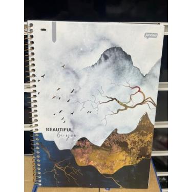 Imagem de Caderno Universitário 1 Matéria 80 Folhas Marte Jandaia - princesa, be