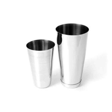 Imagem de Coqueteleira Profissional 2 Peças Aço Inox 500 Ml Gourmet Mix
