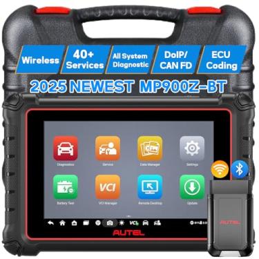Imagem de Autel MaxiPRO MP900Z-BT Ferramenta de diagnóstico automotivo - tela sensível ao toque de 8 polegadas, sem fio, mais de 40 serviços, DoIP/CAN FD, AutoVIN