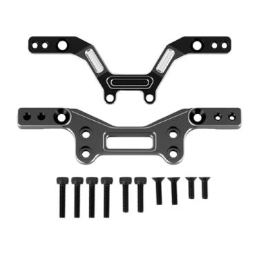 Imagem de Aluminum Alloy Front&Rear Damper Plate for Arrma 1/14 Typhon Grom Upgrade Parts (Black)