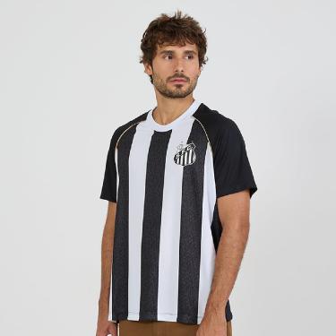 Imagem de Camisa Santos Mosaico Masculina, P