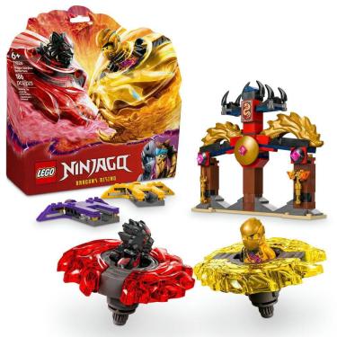 Imagem de Blocos de Montar - Ninjago - Pack de Combate do Spinjitzu de Dragao LEGO DO BRASIL
