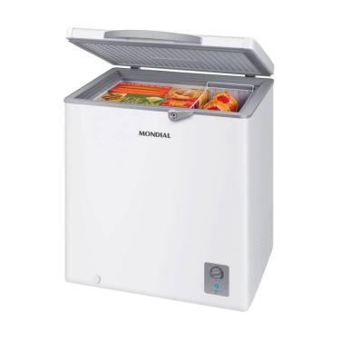 Imagem de Freezer Horizontal Mondial 1 Porta 150L com Função 2 em 1 Branco 127V - FHZ-01-W150
