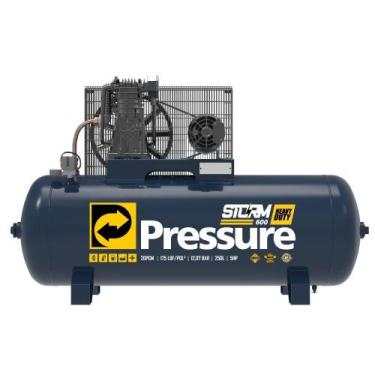 Imagem de Compressor Ar Storm HD 50L 5HP 220/380V Trifásico Pressure