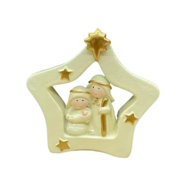 Imagem de Fenteer Conjunto de Presépio em Miniatura para Festa, Feriado, Natal, Peça Central, Presente Religioso