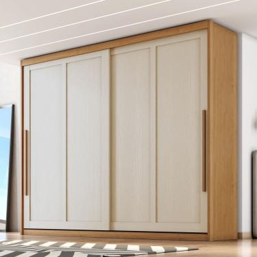 Imagem de Guarda Roupa Casal 2 Portas de Correr Atraente Zanzini