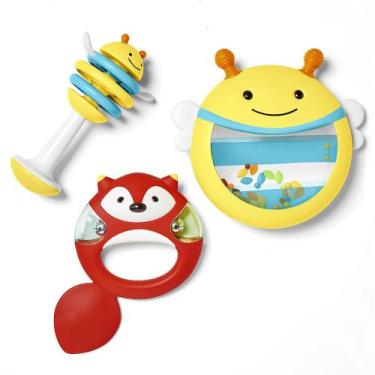 Imagem de Brinquedo Infantil Musical Kit de Instrumentos 3 Peças Skip Hop, Brinq