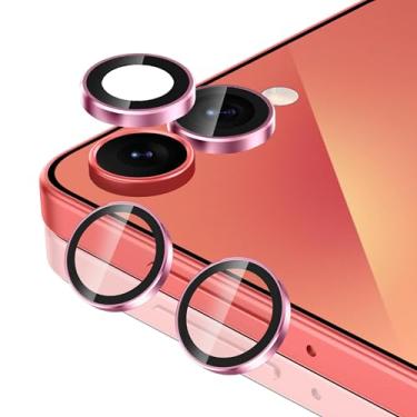 Imagem de Casetego Protetor de lente de câmera Galaxy Z Flip 7, dureza 9H, resistente a arranhões, vidro temperado ultrafino, capa de câmera individual de metal para Samsung Galaxy Z Flip 7, compatível com