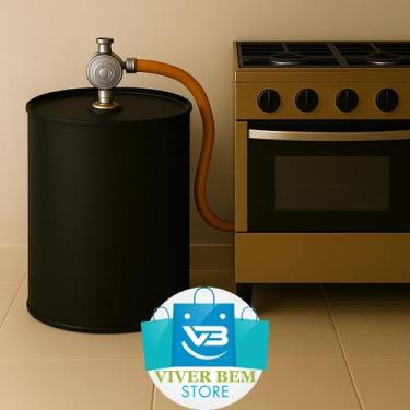 Imagem de Capa botijao de gas 13 kg protetor impervealvel - Viver Bem Estar