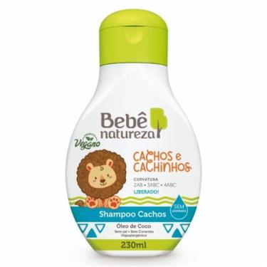 Imagem de Bebê Natureza Shampoo Cachos Cachinhos Curvas 2ABC 3ABC 4ABC Óleo De C
