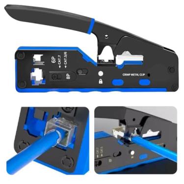 Imagem de Alicate EZ Crimp de Passagem RJ45, RJ12 e RJ11