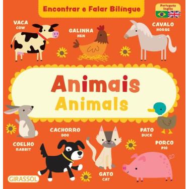 Imagem de Livro - Animais / Animals - Encontrar e Falar Bilíngue