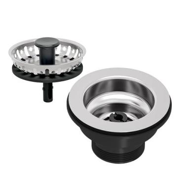 Imagem de Válvula para Pias Cubas e Tanques Aço Inox 3 1/2" - Tramontina 94510/0