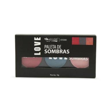 Imagem de Paleta Max Love Sombras Cor 7 10g Box com 36 Unidades - - Maxlove