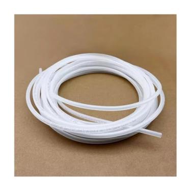 Imagem de Mangueira de tubo EVA para gás de cerveja artesanal, 5 mm de diâmetro interno x 8 mm de diâmetro externo, barreira de parede dupla (1 metro), mangueira para líquido de barril de cerveja artesanal