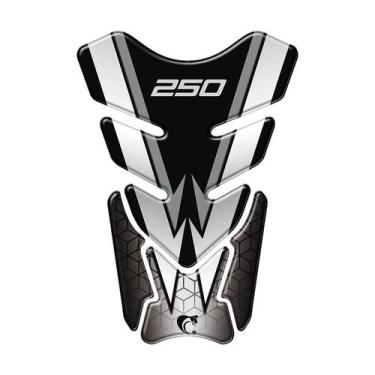 Imagem de Protetor De Tanque Adesivo Moto Honda Cb Twister 250 Preto - Cobra Mot