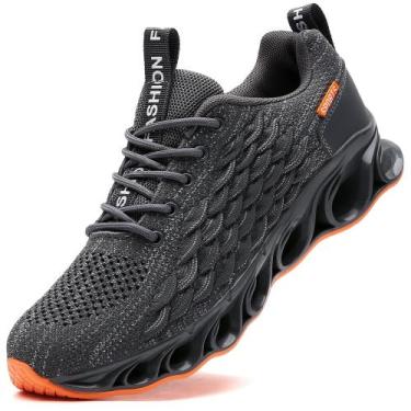 Imagem de Tênis wanhee Athletic Running Tennis Masculinos Cinza 10.5