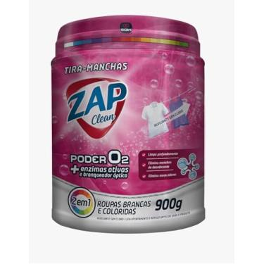 Imagem de Tira Manchas Poder O2 Zap Clean 900g - Roupas Brancas e Coloridas (1)