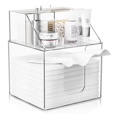 Imagem de Caixa de armazenamento de toalhas faciais TAINESS for Clean Skin Club 