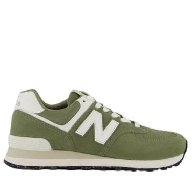Imagem de Tênis New Balance 574 V2 Verde e Branco