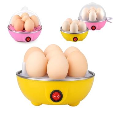 Imagem de Egg Cooker Elétrico – Cozedor de Ovos a Vapor para 7 Unidades, Portátil, Ideal para Café da Manhã