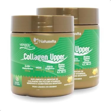 Imagem de Colágeno Verisol + Ácido Hialurônico + Silício Orgânico + Biotina + MSM. Sabor Limão Siciliano (2 und. 400g)