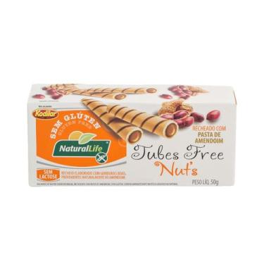 Imagem de Tubes Sabor Creme de Pasta de Amendoim Sem Glúten 50g  - NaturalLife