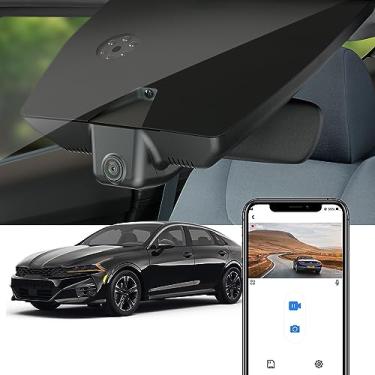 Imagem de Fitcamx 4K Dash Cam Adequada para Kia K5 2021-2024 (Part No#L3000) LX LXS GT-Line EX GT, OEM Estilo, UHD 2160P Vídeo, WiFi integrado e APP, Loop Gravação e Gravidade Sensor, Plug & Play, 64GB Cartão